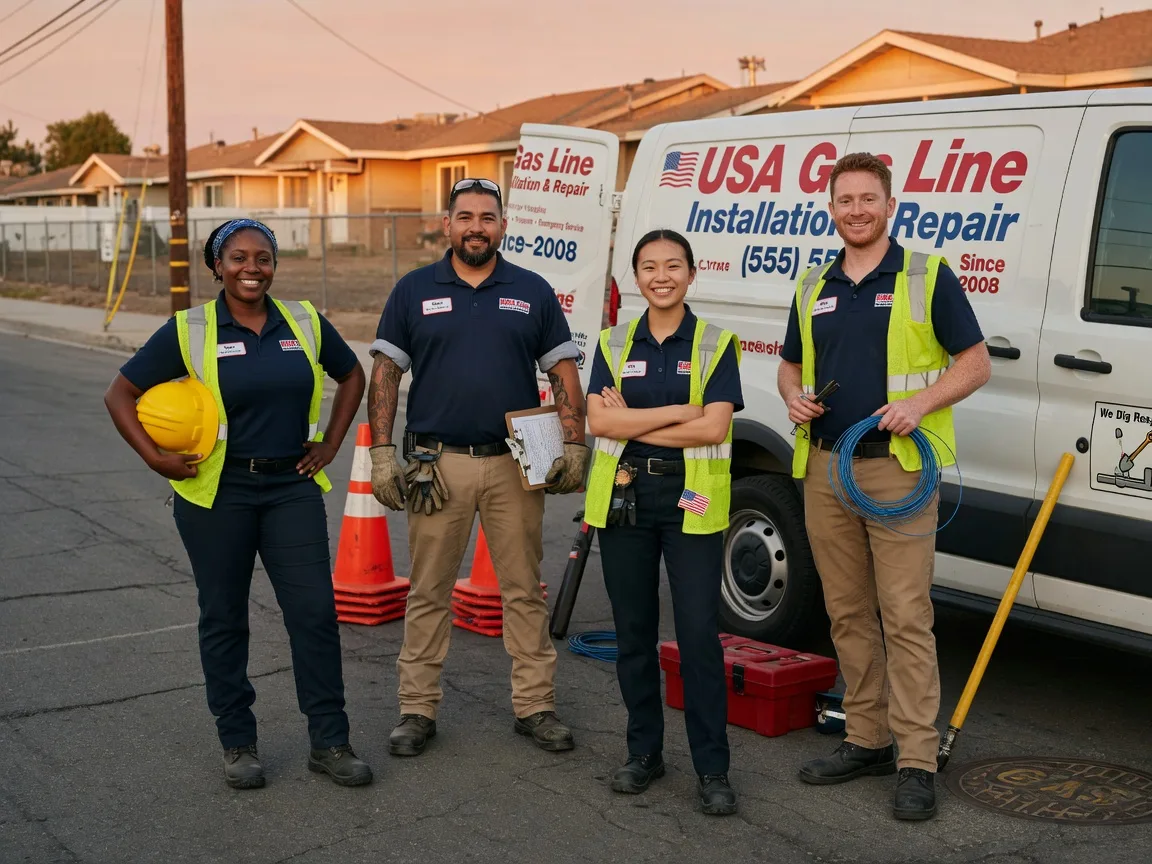 Gas Line Installation company in Ellsworth, PA